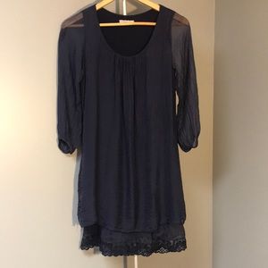 Prontomodo Giusy short Silk dress